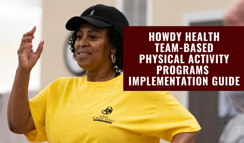 Howdy Health Team-Based Physical Activity Programs Implementation Guide